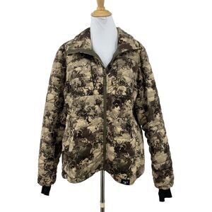 True Timber Pulse Jacket Womens XL Extra Large Camo Lightweight Puffer Hunting